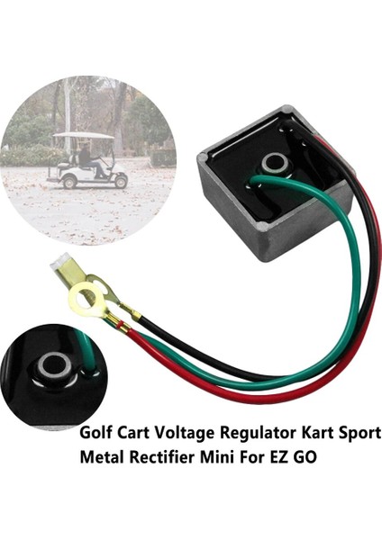G01 Spor Pratik Golf Arabası Voltaj Regülatörü Aksesuarları Kulübü Araba Metal Doğrultucu Ez Go Için Tek Delik Değiştirme Mini (Yurt Dışından) fırsatları