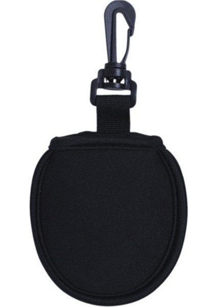 Siyah Stil Golf Topu Yıkayıcı Temizleyici Kılıf Çanta Golf Silme Torbası Golf Koruyucu Kol Hafif Taşınabilir Dayanıklı Golf Topu Ovma Aracı (Yurt Dışından)