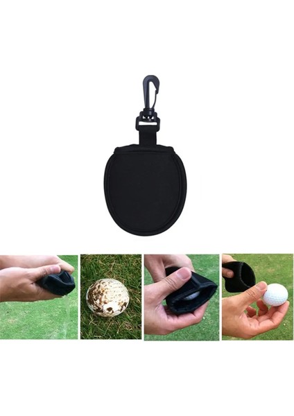 Siyah Stil Golf Topu Yıkayıcı Temizleyici Kılıf Çanta Golf Silme Torbası Golf Koruyucu Kol Hafif Taşınabilir Dayanıklı Golf Topu Ovma Aracı (Yurt Dışından) fırsatları