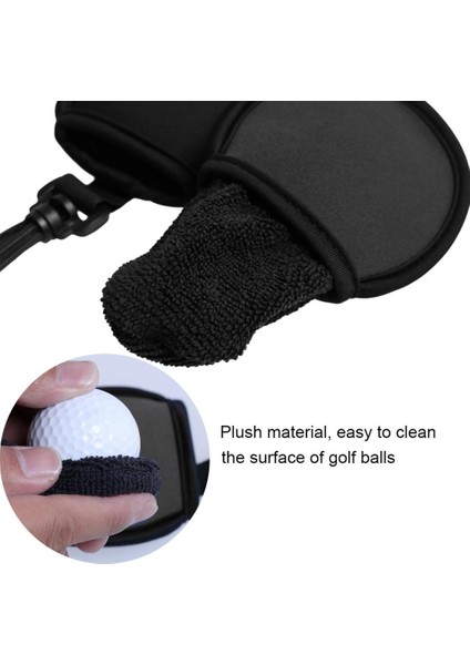 Siyah Stil Golf Topu Yıkayıcı Temizleyici Kılıf Çanta Golf Silme Torbası Golf Koruyucu Kol Hafif Taşınabilir Dayanıklı Golf Topu Ovma Aracı (Yurt Dışından) indirimleri