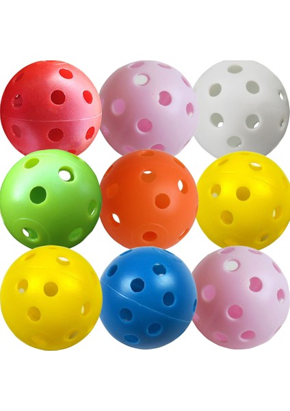 12PCS Red Balls Style 12 Paket Çok Renkli Plastik Golf Antrenman Topları Hava Akışı Içi Boş Çap 1. Sürüş Menzili Için Golf Topları Salıncak Egzersizi Yeni (Yurt Dışından) fiyatları