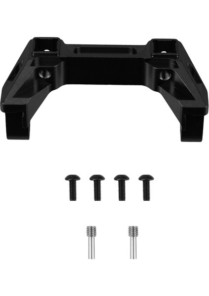 Siyah Stil Trx4 Metal Arka Tampon Montajları Için Traxxas Trx Rc Paletli Araba Yükseltme Parçaları Için TRA8237'NIN Değiştirilmesi (Yurt Dışından)