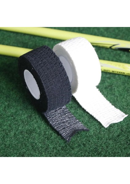 Beyaz Stil Yüksek Elastik Bandaj Kaymaz Spor Anti Blister Bant Golf Kulübü Sticker Tack Kavrama Parmak Sarma Açık Araçları 2.5cm * 4.5m (Yurt Dışından) indirimleri