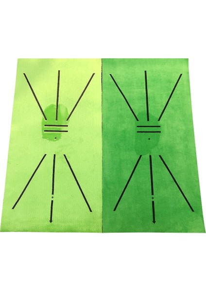 Kısa Stil 5 mm Stili Golf Salıncak Matı Vuruş Yön Işareti Izi Kapalı Ev 11.8" x Golf Salıncak Antrenman Pedi W Ractic Ball (Yurt Dışından) modelleri