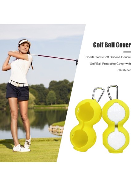 Gül Kırmızı Tek Delik Stili Golf Topu Koruyucu Kapak Yumuşak Silikon Bel Tutucu Kol Saklama Çantası Anahtarlık Golf Aksesuarları Spor Araçları (Yurt Dışından) fırsatları