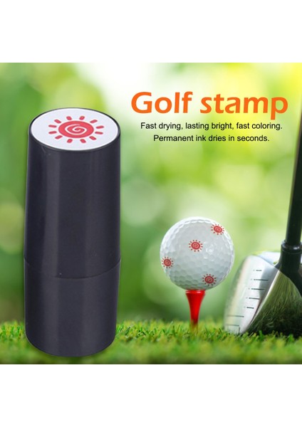 Bir Stil Golf Topu Damga Marker Mürekkep Topu Stamper Hızlı Kuruyan Işaretleyici Gösterim Mühür Plastik Çok Renkli Golf Aksesuarları Golfçü Hediye Için (Yurt Dışından)