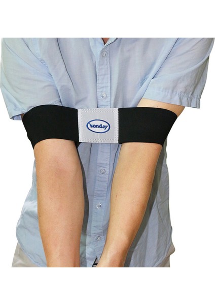 Siyah Stil Golf Salıncak Eğitmeni Acemi Uygulama Kılavuzu Hareket Eğitim Yardımı Yardımcıları Doğru Salıncak Elastik Kol Bandı (Yurt Dışından)