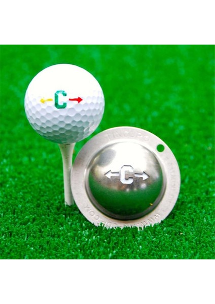 B Tarzı Paslanmaz Çelik Golf Işaretleyici Işaretleyici Işaretleyici Aracı Golf Spor Aleti Yüksek Li Malzeme Çeşitli Tarzları Kullanmak Garantilidir (Yurt Dışından) fiyatları