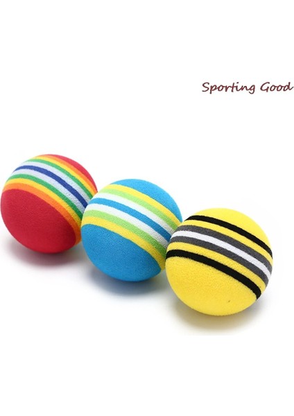Sarı Stil New Golf Sponge Soft Rainbow Balls Golf Swing Training Balls Sponge Foam Golfer Teonge Practice (Yurt Dışından) indirimleri