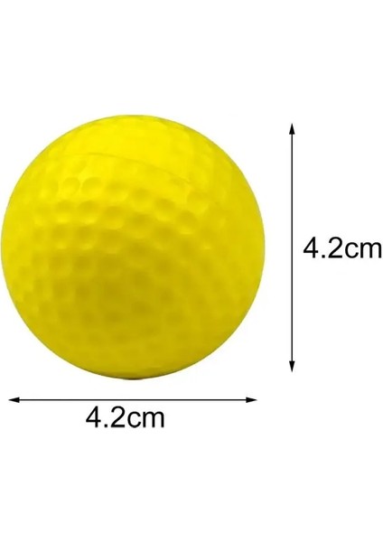 Sarı Stil 2 Adet Golf Topları Elastik Yüksek Görünürlük Çevre Dostu Güvenlik Golf Uygulama Topları Çocuk Oyuncakları Golf Uygulaması Için Kapalı 골프공 (Yurt Dışından) fırsatları