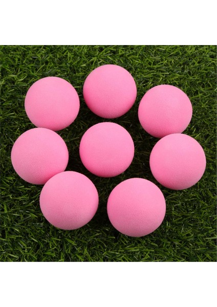 Pembe 10 Adet Tarzı Lot Eva Köpük Golf Topları Açık Golf Için Yumuşak Sünger Topları Salıncak Golf Için Egzersiz Toplarıtenis Eğitimi Katı 7 Renk (Yurt Dışından)