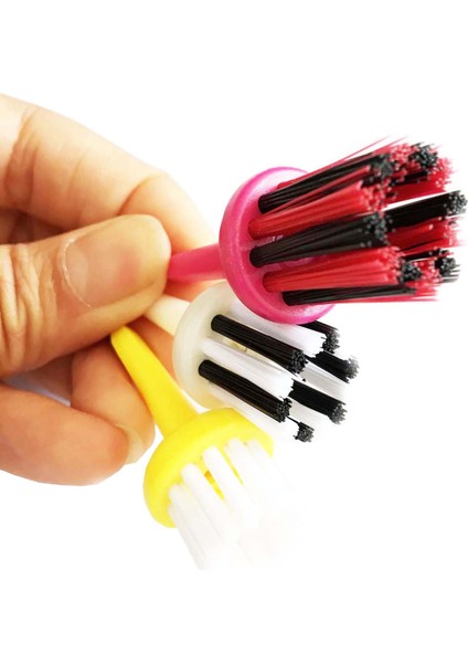 18 Adet Tarzı Dayanıklı Golf Tees Plastik Kırılmaz Eğitim Fırçası Tee Set Top Tutucu Temizleyici Aracı Golfçü Aksesuarları (Yurt Dışından)