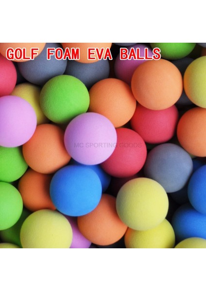 Yeşil Stil Çanta Golf Topları Golftenis Eğitimi Için Eva Köpük Yumuşak Sünger Topları Açık Golf Antrenman Topları Için Düz Renk (Yurt Dışından) modelleri