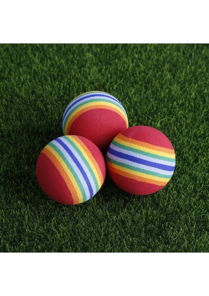 Çoklu Stil Çanta Yumuşak Eva Köpük Golf Topları Gökkuşağı Sünger Eğitim Topları Iç Mekan Golf Antrenman Topu Antrenman Yardımı Iç Mekan Antrenmanı (Yurt Dışından)