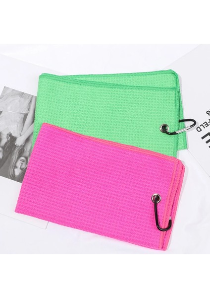 SIYAH-30X50CM Stili Sıcak Mikrofiber Pamuklu Golf Havlusu Temizler Kulüpler Toplar Eller Karabina Kancalı Su Emme Havluları Temizleme Havuz Aksesuarları (Yurt Dışından) fırsatları