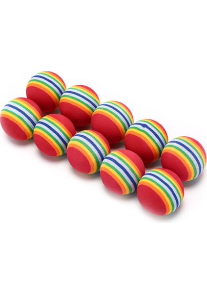 Sarı Stil Golf Sünger Yumuşak Gökkuşağı Topları Golf Salıncak Eğitim Topları Sünger Köpük Golfçü Teonge Golf Topu (Yurt Dışından)