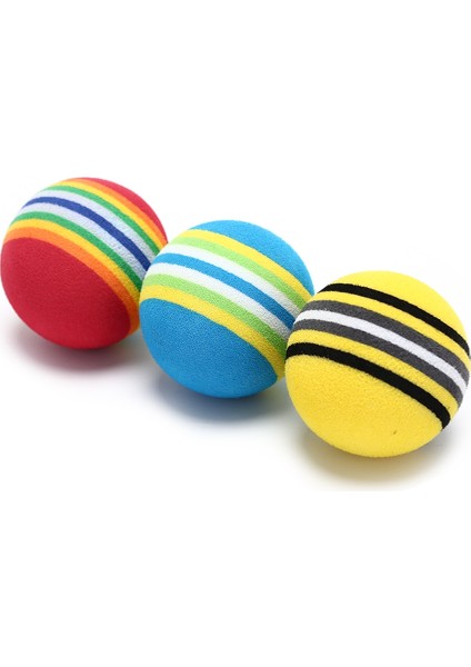 Sarı Stil Golf Sünger Yumuşak Gökkuşağı Topları Golf Salıncak Eğitim Topları Sünger Köpük Golfçü Teonge Golf Topu (Yurt Dışından) fırsatları