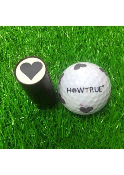 Kırmızı Stil Action Correction Device Silicone Stamp Stamper Golf Ball Stamper 3 Color Durable Not Fade Sporting Golf Seal Romantic Outdoor (Yurt Dışından)