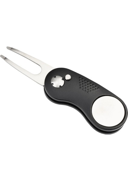 Açık Gri Tarzı 1 Adet Metal Katlanabilir Golf Divot Çatal Aracı Marker ile Manyetik Taşınabilir Golf Dirgen Düğme Golf Divot Onarım Aracı (Yurt Dışından) indirimleri