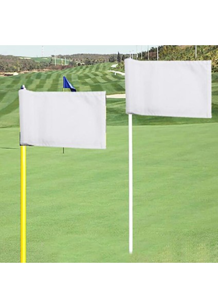 Yeşil Stil Düz Renk Golf Pin Bayrağı, 9.65' Lx 5.9' H, Yard Kupası Flagstick Bardakları Için Yeşil Bayraklar Koymak Çim Deliği Masters Tüpleri Bayrak (Yurt Dışından) indirimleri
