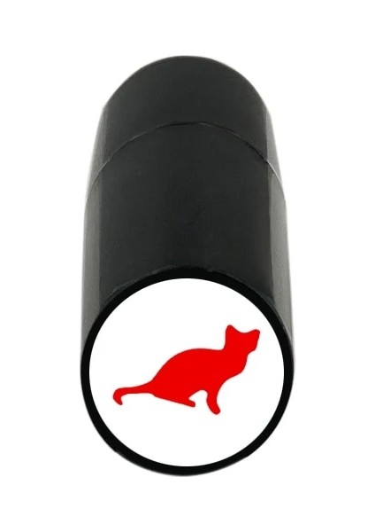 Kırmızı Kedi Stili Golf Topu Pulları Solmaz Çabuk Kuruyan Uzun Ömürlü Damga Topları Marker Gösterim Mühür Hediye Golf Aksesuarları (Yurt Dışından)