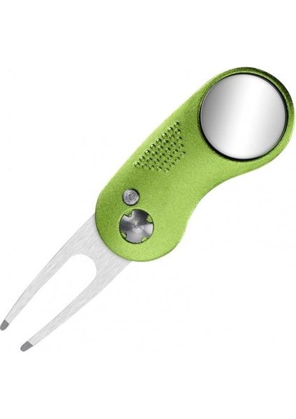 Kireç Tarzı Katlanabilir Golf Saha Çatalı Golf Yüksek Hassasiyetli Katlanır Mtch Onarım Aracı Marker Pitch Cleaner Golf Pitchfork Golf Aksesuarları (Yurt Dışından)