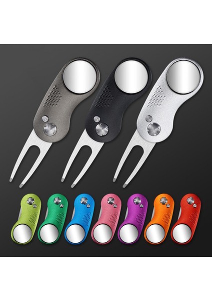 Kireç Tarzı Katlanabilir Golf Saha Çatalı Golf Yüksek Hassasiyetli Katlanır Mtch Onarım Aracı Marker Pitch Cleaner Golf Pitchfork Golf Aksesuarları (Yurt Dışından) fiyatları