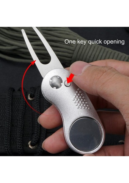 Kireç Tarzı Katlanabilir Golf Saha Çatalı Golf Yüksek Hassasiyetli Katlanır Mtch Onarım Aracı Marker Pitch Cleaner Golf Pitchfork Golf Aksesuarları (Yurt Dışından) modelleri
