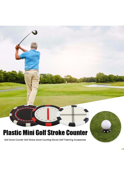 Siyah Stil Taşınabilir Açık Golf Şapka Kap Klip Marker Golf Aksesuarları Top Şapka Klipler Abs Golf Marker Top Pozisyon Aksesuarları (Yurt Dışından)