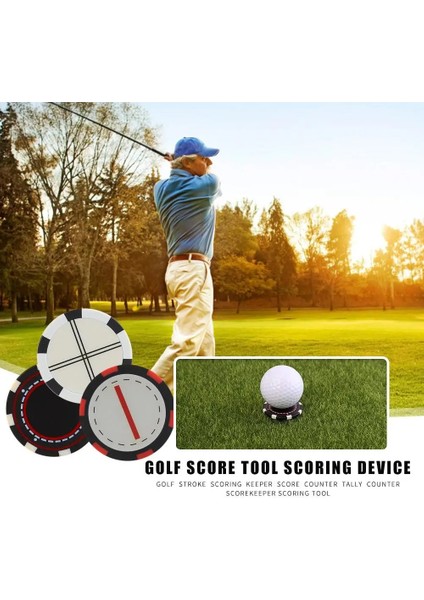 Siyah Stil Taşınabilir Açık Golf Şapka Kap Klip Marker Golf Aksesuarları Top Şapka Klipler Abs Golf Marker Top Pozisyon Aksesuarları (Yurt Dışından)