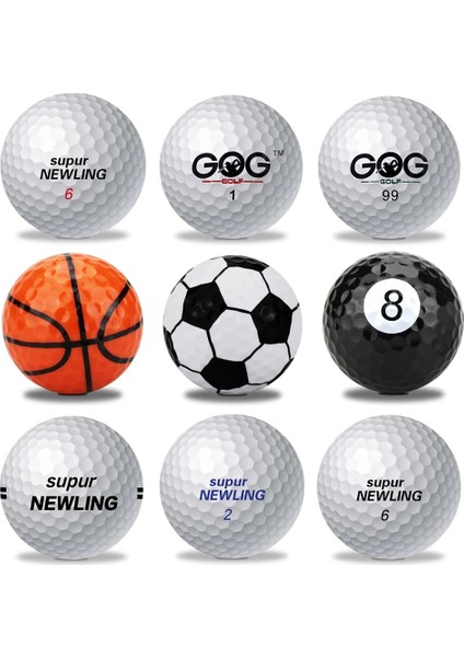 2 Katmanlar Boş Stilde Yüzer 1pc Kinds Of Golf Balls Gift Ball For Golfer Kids Boys Girl Layer Practice Game Ball Baseball, Soccer, American Football (Yurt Dışından) fırsatları