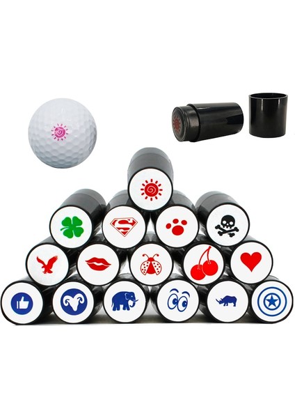 P Stili Golf Topu Damgalama Damgası Çeşitli Desenler Çabuk Kuruyan Dayanıklı Uzun Ömürlü Golf Aksesuarları (Yurt Dışından) fiyatları