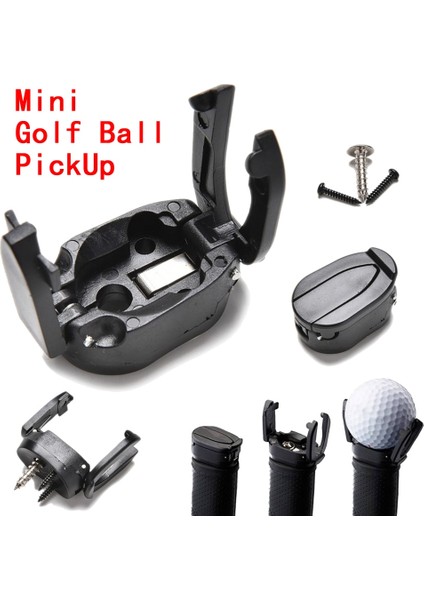 Çanta Mini Golf Topu Pickup Atıcı Için Açık Pitch ve Retriever Aracı Golf Aksesuarları Golf Topu Pick Up Eğitim Yardımcıları Kavrama (Yurt Dışından) fiyatları