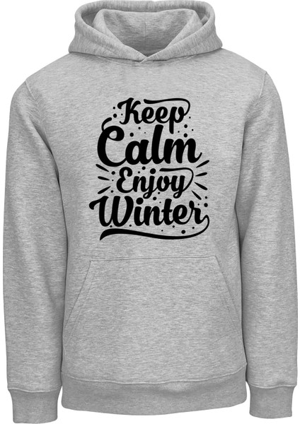 Ada Bebek Çocuk Keep Calm Enjoy Winter Noel Sweatshirt