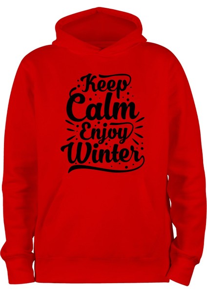 Ada Bebek Çocuk Keep Calm Enjoy Winter Noel Sweatshirt