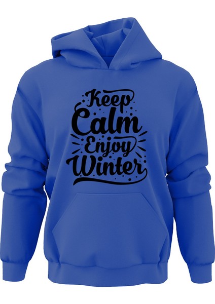 Ada Bebek Çocuk Keep Calm Enjoy Winter Noel Sweatshirt