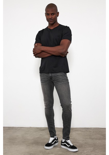 Erkek Teos Antrasit Skinny Jean Pantolon fiyatları