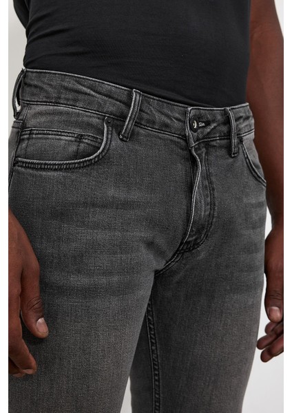 Erkek Teos Antrasit Skinny Jean Pantolon modelleri