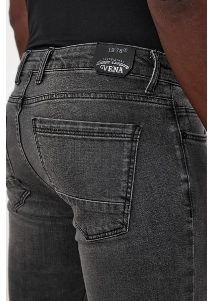 Erkek Teos Antrasit Skinny Jean Pantolon fırsatları