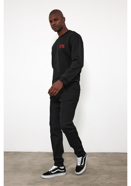 Erkek Smith Stay Black Tapered Fit Jean Pantolon