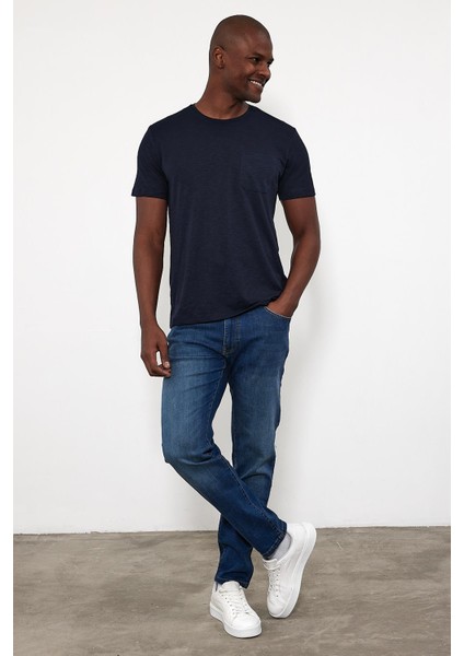 Erkek Smith Green Cast Tapered Fit Jean Pantolon