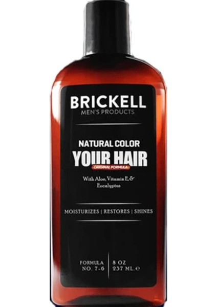 Erkeklere Özel Saç, Sakal Beyazlık Giderci ve Renklendirci Şampuan 237 ml 1 Ad. Special Hair, Beard Whiteness Remover And Color Color Shampoo For Men 237 ml