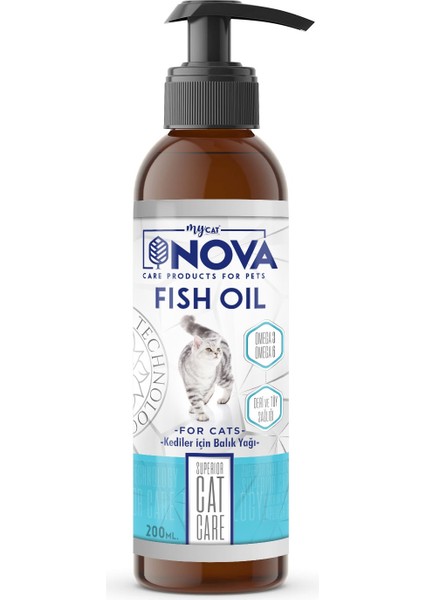 Mycat Nova Kediler Için Balık Yağı 200 ml