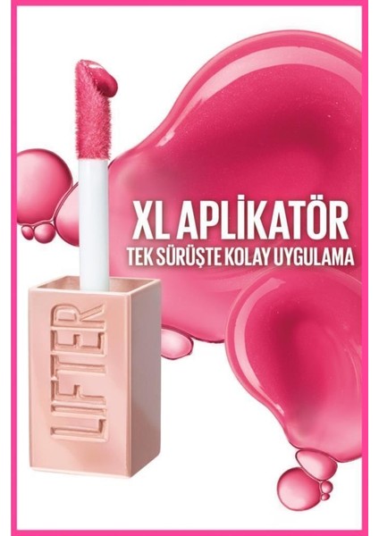 Maybelline New York Lifter Gloss Nemlendirici Dudak Parlatıcısı- 25 Taffy