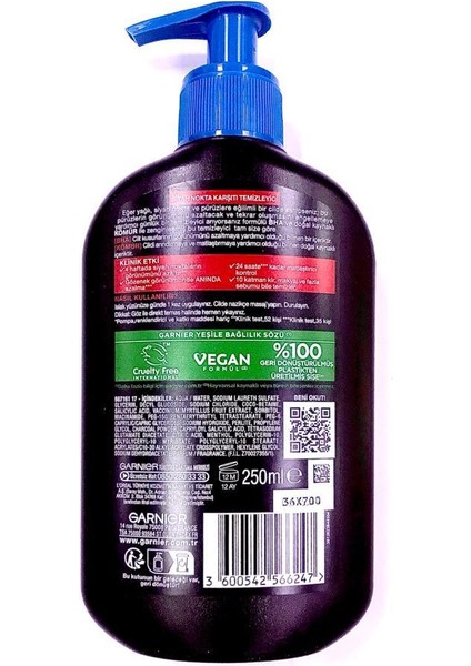 Saf&Temiz Siyah Nokta Karşıtı Temizleyici 250ml