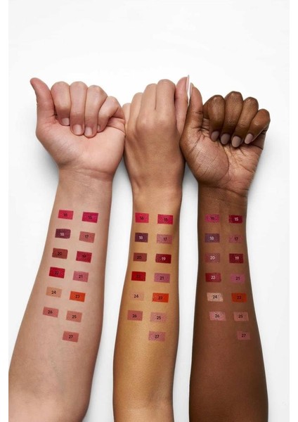 Matte Lipstick Crayon No: 19 Dark Violet - Mat Kalem Ruj - 8691190903190