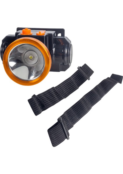 Powermaster PM-4524 Power Ledli 40 Watt Su Geçirmez Şarjlı Kafa Lambası Feneri (Lisinya)