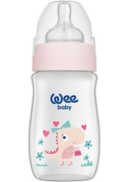 Wee Baby Klasik Plus Geniş Agızlı Pp Biberon 250 ml 136 Pembe