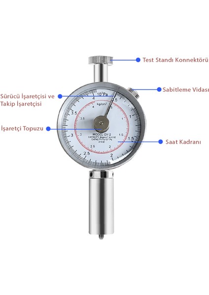 Gy-2 Meyve Sertliği Ölçer Penetrometre