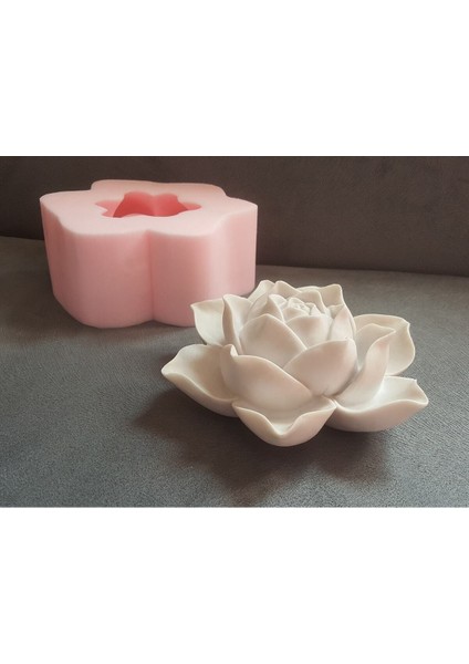 16CM 3 Boyutlu Büyük Gül Çiçek Silikon Kalıp K-1002, Kokulu Taş Sabun Alçı Mum Kalıbı fiyatları